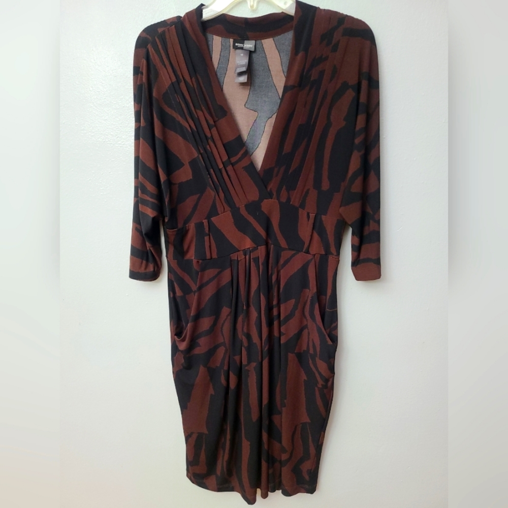 Bisou Bison women black and brown long sleeve sizes 16